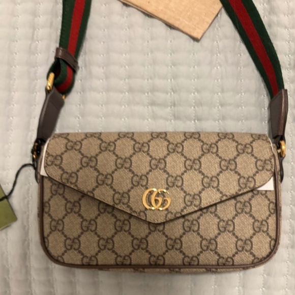 Gucci, NWT Ophidia Small Crossbody Bag - Picture 1 of 12